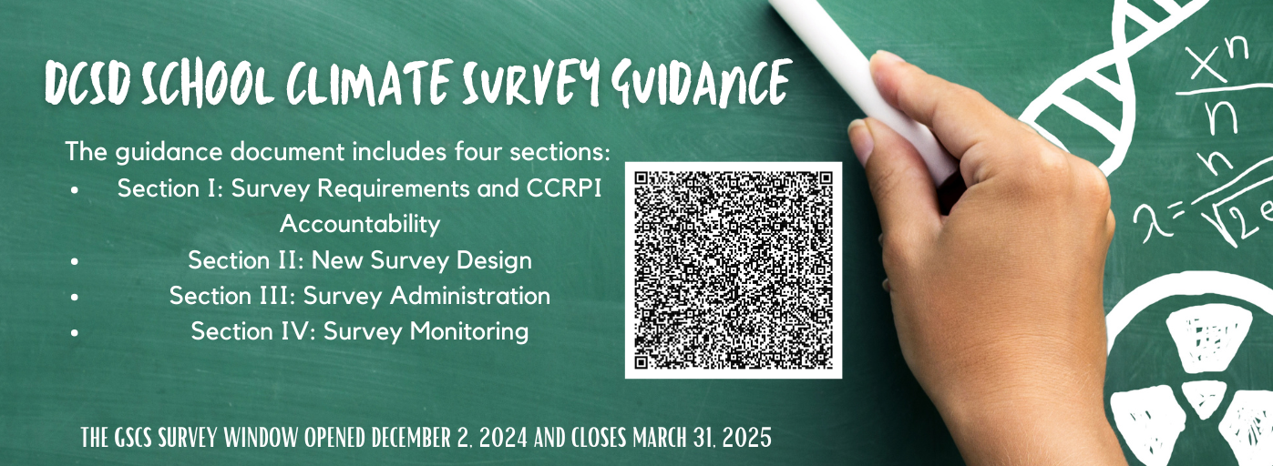 DCSD School Climate Survey Guidance 